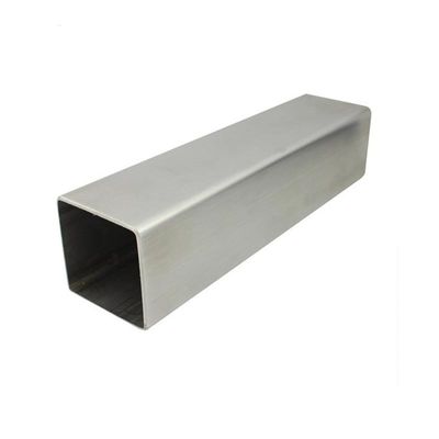 قطعة مجوفة مربع أنابيب الفولاذ المقاوم للصدأ 201 304 8K 0.5-50mm