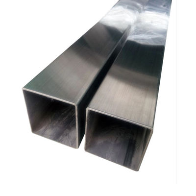 مواد البناء 304 غير القابل للصدأ أنبوب مربع 1mm-150mm الصناعية غير الملحومة الباردة المدرفلة دوم