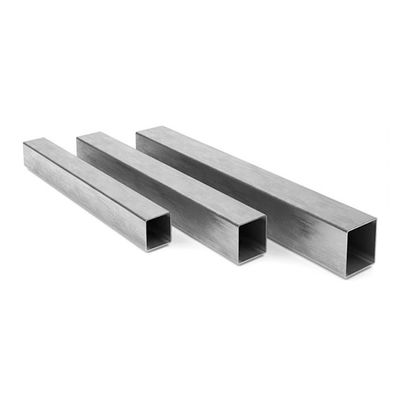 A554 ASTM 304 الفولاذ المقاوم للصدأ أنبوب مربع BA 2B الفولاذ المقاوم للصدأ أنبوب مستطيل