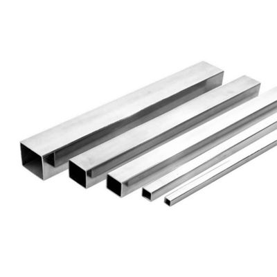 A554 ASTM 304 الفولاذ المقاوم للصدأ أنبوب مربع BA 2B الفولاذ المقاوم للصدأ أنبوب مستطيل
