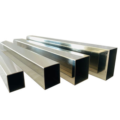 ASTM A270 A554 الفولاذ المقاوم للصدأ الأنابيب المربعة SS304316L 316310S 201 Inox SS أنبوب غير ملحوم
