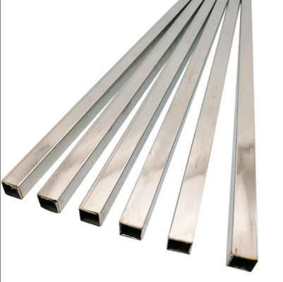 316L 316 الفولاذ المقاوم للصدأ أنبوب مستطيل ASTM 201304304L
