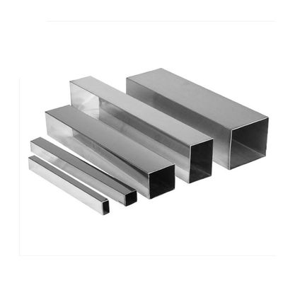 أنابيب أنابيب مربعة من الفولاذ المقاوم للصدأ 304 201 316 8K BA 2B 6mm-2500mm